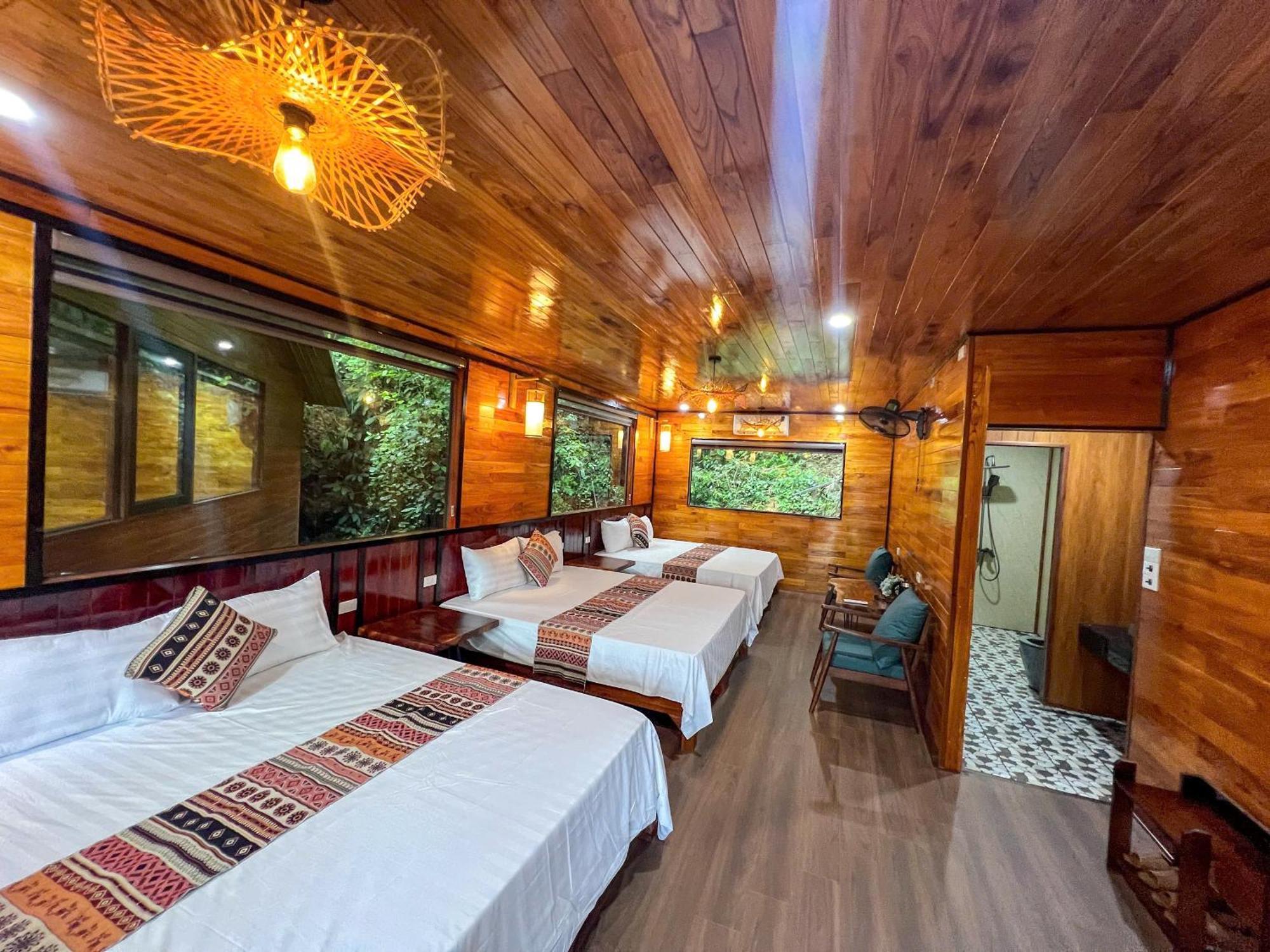 Tam Coc Central Bungalow-Hostel Vũ Lâm Kültér fotó